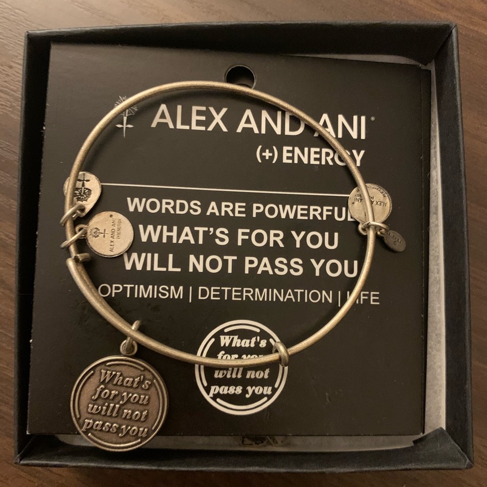 Alex and Ani “What’s for you...” Charm Bracelet